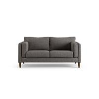 Habitat Newington Fabric 2 Seater Sofa - Charcoal - Dark Leg