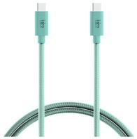 Juice 2m USB Type-C to USB Type-C Charging Cable - Teal