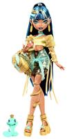 Monster High Cleo De Nile Fashion Doll, pet & Accessories