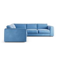 Habitat Ayr Reversible Corner Sofa - Sky Blue
