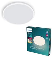 Philips Ozziet LED Flush to Ceiling Light - White