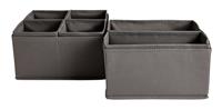 Argos Home Set of 8 Drawer Organiser - Grey