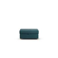Habitat Holmfirth Fabric Footstool - Teal