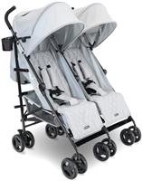 My Babiie Mb12 Twin Stroller Grey