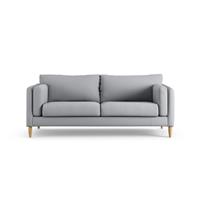 Habitat Newington Fabric 3 Seater Sofa - Grey - Ash Leg