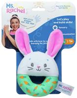 Ms. Rachel Hop Little Bunnies Soft Rattle