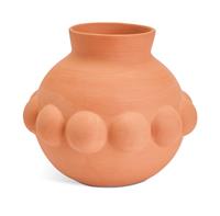 Habitat Small Beaded Terracotta Vase