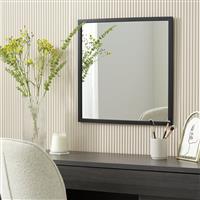 Home Essentials Black Square Wall Mirror - 55x55cm