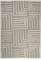 Homemaker Polypropylene Grey Rectangle Rug - 160 x 230cm