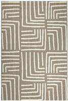 Homemaker Polypropylene Neutral Rectangle Rug - 120 x 170cm
