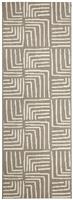 Homemaker Polypropylene Neutral Rectangle Runner - 67x200cm