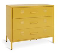 Habitat Stevie 3 Drawer Chest - Mustard
