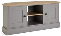 Argos Home Winchester 2 Door Corner TV Unit - Grey