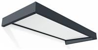 Palram Canopia 2150mm Sophia Door Awning Grey - White Opal
