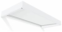 Palram Canopia 2150mm Sophia Door Awning - White White Opal