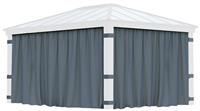 Palram Canopia Dallas 4 Piece Gazebo Curtain Set 12 x 16ft