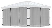 Palram Canopia Dallas 4 Piece Gazebo Netting Set 12 x 16ft