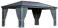 Palram Canopia Dallas 4 Piece Gazebo Curtain Set 12 x 20ft