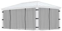 Palram Canopia Dallas 4 Piece Gazebo Netting Set 12 x 20ft