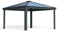 Palram Canopia Dallas Grey Garden Gazebo 14 x 14ft