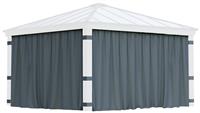 Palram Canopia Dallas 4 Piece Gazebo Curtain Set 14 x 14ft