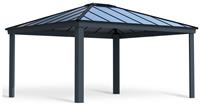 Palram Canopia Dallas Grey Garden Gazebo 14 x 16ft