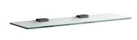 Argos Home Glass Bathroom Shelf - Matt Black