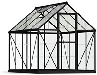 Palram Canopia Hybrid Black Greenhouse - 6 x 8ft