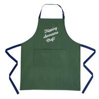 Home Flipping Awesome Chef Apron - Green