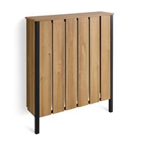 Habitat Loft Living Mini Radiator Cover - Oak