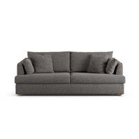 Habitat Holmfirth Fabric 3 Seater Sofa - Charcoal