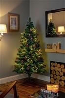 Premier Decorations 5ft Pre lit Snow Tip Christmas Tree