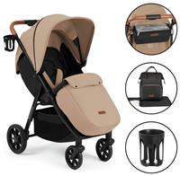 Ickle Bubba Stride Prime Pushchair - Beige