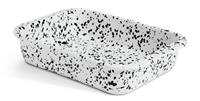 Habitat 37cm Enamel Roaster - White