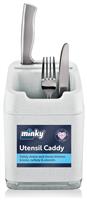 Minky Utensil Caddy - White