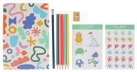Home Road Trip Activity Kit A5 Notebook Stationery Set