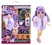 Rainbow High Creative Crystals Violet Fashion Doll Playset