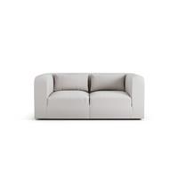 Habitat Lars Fabric 2 Seater Sofa - Natural - Ash Leg