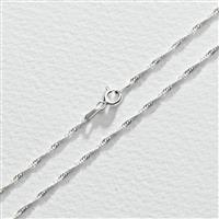 Revere Sterling Silver Singapore 18 Inch Chain