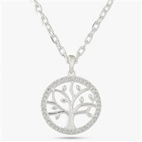 Revere Sterling Silver Tree of Life Pendant Necklace