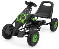 Xootz Viper Racing Go Kart - Black/Green