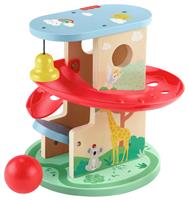 Fisher-Price Baby & Toddler Toy Wooden Treehouse Ball Run