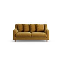 Habitat Swift Fabric 2 Seater Sofa - Gold - Dark Leg
