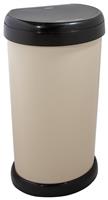 Moda 42 Litre Touch Top Bin - Ivory