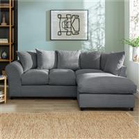 Argos Home Harry Small Right Hand CornerChaise Sofa-Charcoal