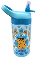 Hox Sesame Street Cookie Monster Sipper Water Bottle - 500ml