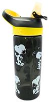 Hox Peanuts Snoopy Black Sipper Water Bottle - 600ml