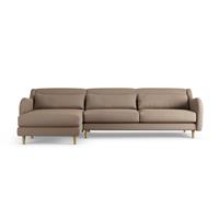 Habitat Turnmill Left Hand Corner Sofa - Biscuit