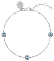 Radley Sterling Silver Blue Stone Set Bracelet