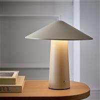 Habitat Kiro Metal Rechargeable LED Touch Table Lamp - Taupe